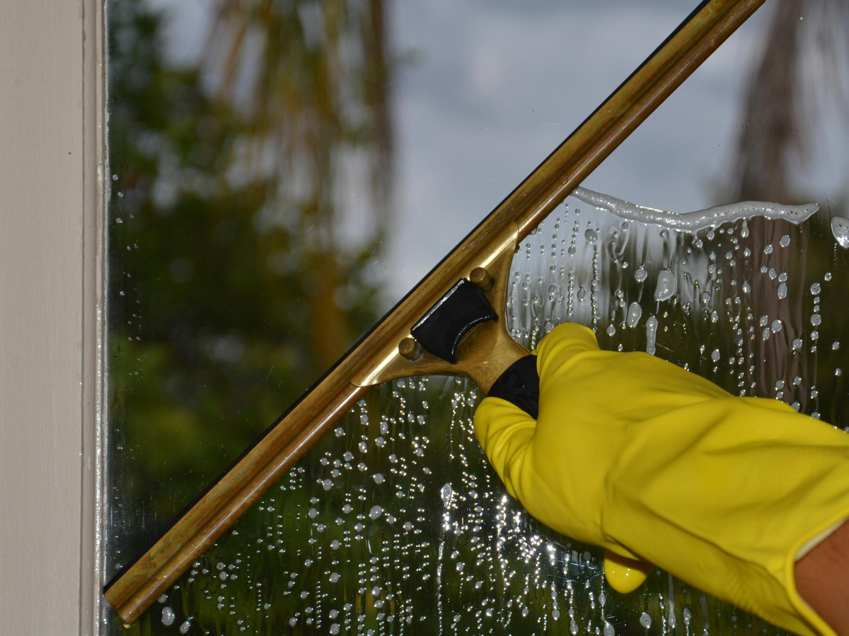 Nettoyage de vitres et luminosite